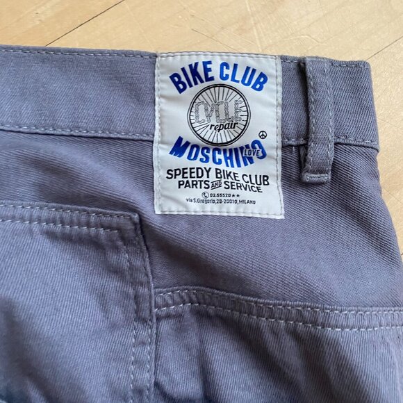 Love Moschino joggers in gray sz 36 - Picture 7 of 8